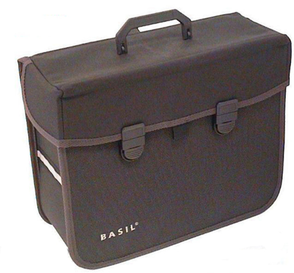 Enkele Fietstas Basil Malaga-Zwart 13 Liter Enkele Fietstas Basil Malaga-Zwart 13 Liter